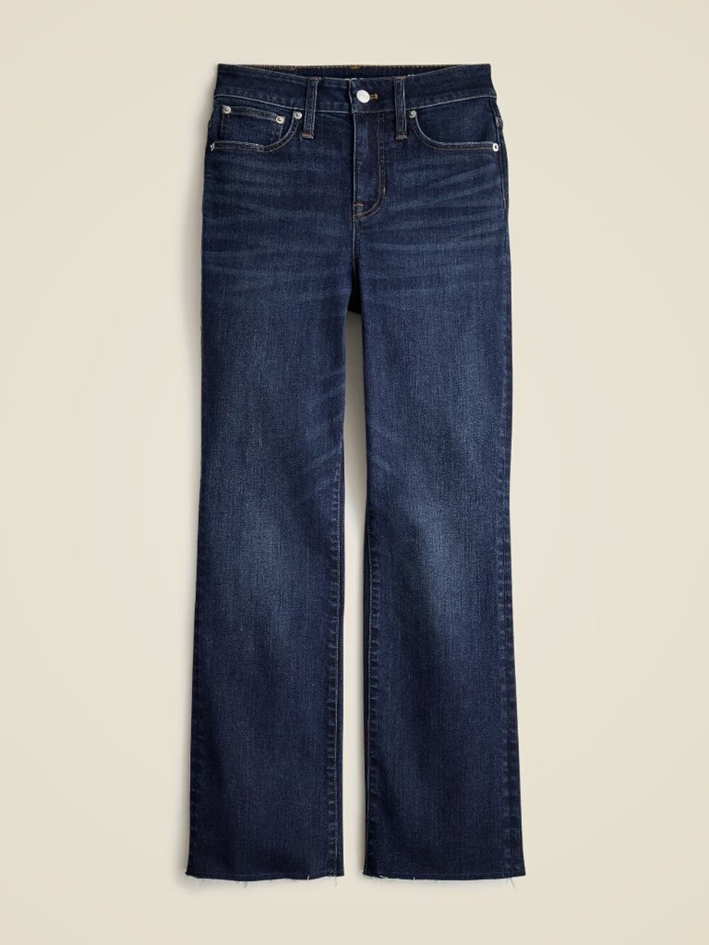 J. Crew Curvy High-Rise Kickout Jean in Penny Basil Wash Size 32 NWT
